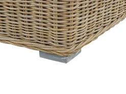 Beliani Ulkosohvasetti Rottinkinen Vaalea Ardea Cheap