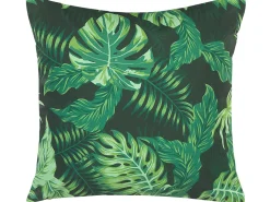 Beliani Ulkotyyny Kangas Tummanvihrea 45 X 45 Cm 2 Kpl Funo Cheap