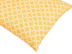 Beliani Ulkotyyny Keltainen/Valkoinen 40 X 70 Cm 2 Kpl Astakos Best