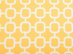 Beliani Ulkotyyny Keltainen/Valkoinen 40 X 70 Cm 2 Kpl Astakos Best