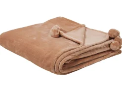 Beliani Vaaleanruskea Huopa 200X220Cm Terke Ii Store