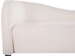 Beliani Valkoinen 3-Istuttava Samettisohva Veltada Discount