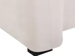 Beliani Valkoinen 3-Istuttava Samettisohva Veltada Discount