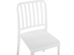 Beliani Valkoinen 4-Istuttava Ulkoruokailuryhma Sersale Fashion