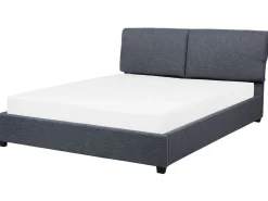 Beliani Vesisanky Kangas Tummanharmaa 180 X 200 Cm Belfort Online