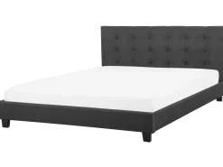 Beliani Vesisanky Kangas Tummanharmaa 180 X 200 Cm La Rochelle Fashion