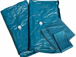 Beliani Vesisanky Keinonahka Musta 180 X 200 Cm Avignon Outlet