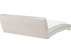 Beliani Vesisanky Nahka Valkoinen 180 X 200 Cm Lille Sale