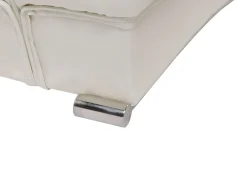 Beliani Vesisanky Nahka Valkoinen 180 X 200 Cm Lille Sale