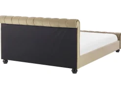 Beliani Vesisanky Sametti Beige 180 X 200 Cm Avallon Outlet