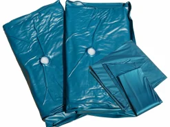 Beliani Vesisanky Sametti Laivastonsininen 180 X 200 Cm Avallon Fashion