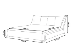 Beliani Vesisanky Sametti Vaaleanpunainen 160 X 200 Cm Nantes Sale
