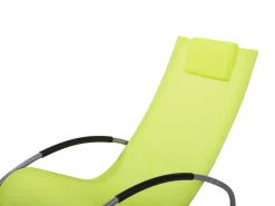 Beliani Vihrea Puutarhakeinutuoli Campo Cheap