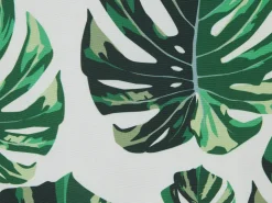 Beliani Vihrea Ulkotyynysetti Peikonlehtikuviolla 45 X 45 Cm 2 Kpl Pouliana New