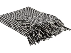 Beliani Viltti Puuvilla Musta/Valkoinen 125 X 150 Cm Damek Online