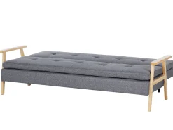 Beliani Vuodesohva Kankainen Harmaa Tjorn Hot