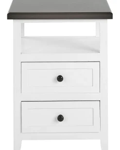 Beliani Yopoyta 2 Laatikkoa Hylly Valkoinen/Ruskea Layola Store