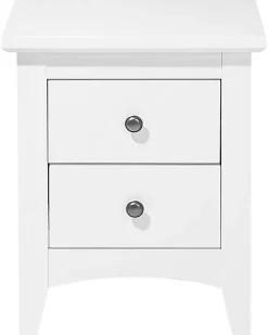 Beliani Yopoyta 2 Laatikkoa Valkoinen Joliet New