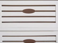 Beliani Yopoyta 3 Laatikkoa Valkoinen Lucky Sale