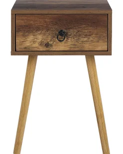 Beliani Yopoyta Laatikko Tumma Puu Batley Hot