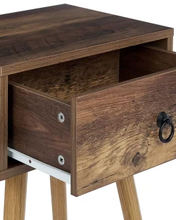 Beliani Yopoyta Laatikko Tumma Puu Batley Hot