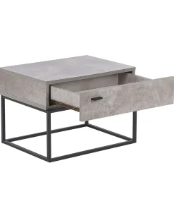 Beliani Yopoyta Laatikko Vaaleanharmaa Cairo Cheap