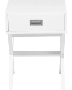 Beliani Yopoyta Laatikko Valkoinen Monroe Cheap