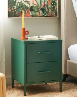 Beliani Yopoyta Teras 2 Laatikkoa Vihrea Malavi Shop