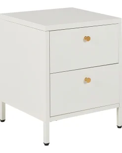 Beliani Yopoyta Teras 2 Laatikkoa Valkoinen Kylea Sale