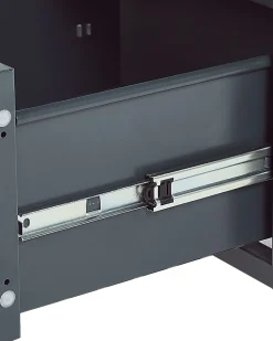 Beliani Yopoyta Teras 2 Laatikkoa Tummanharmaa Malavi Flash Sale