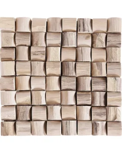 Beliani Yopoyta Tiikki Vaalea Puu Cajeme Store